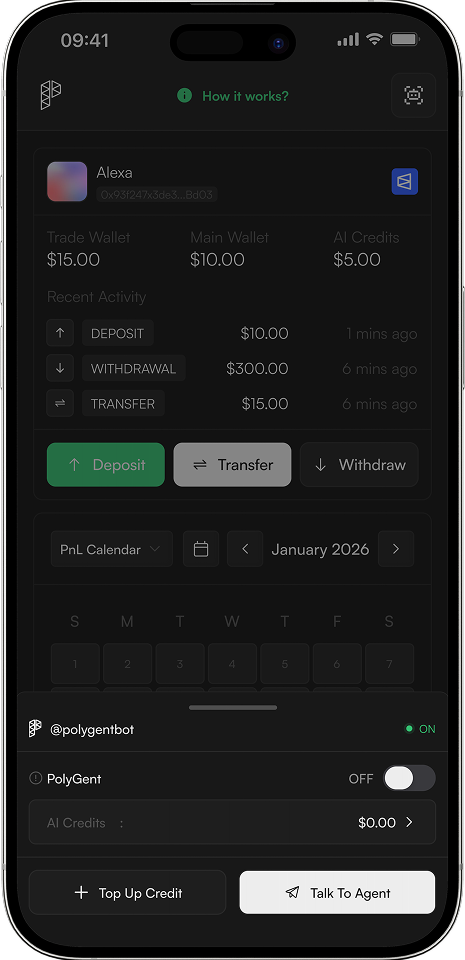 PolyGent mockup screen 3